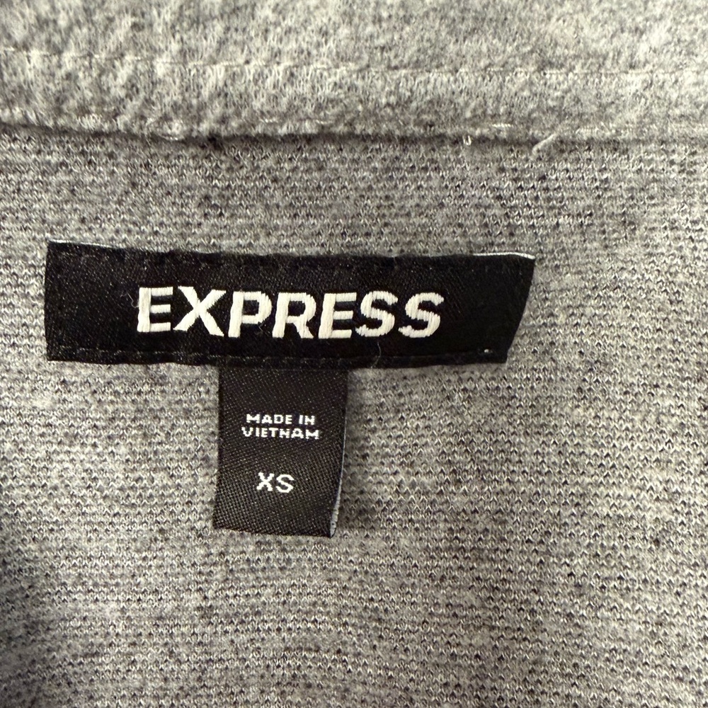 Express Plaid Button Down Shacket - image 7